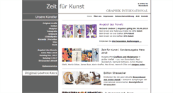 Desktop Screenshot of graphik-international.de